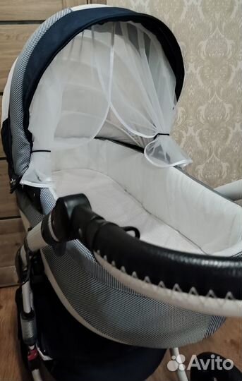 Коляска Adamex Barletta 3 в 1 в идеальном сост