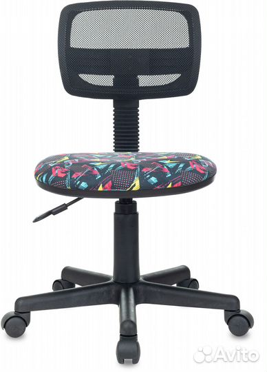 Компьютерное кресло для школьника CH-299 геометрия