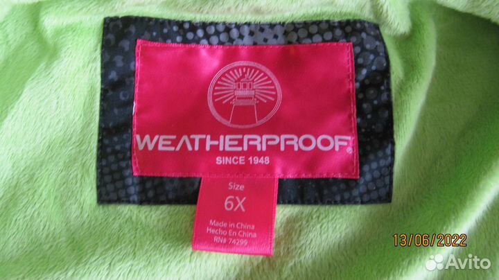 Утепленная куртка Weatherproof