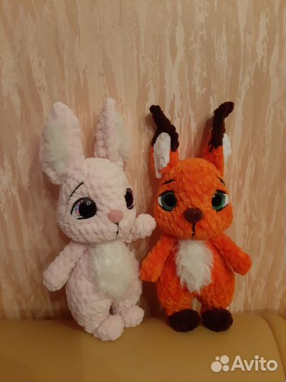 Вязанные игрушки ручной работы