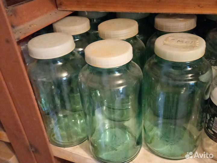 Банки 3х, 2х и 0.75 и 0,5 литровые