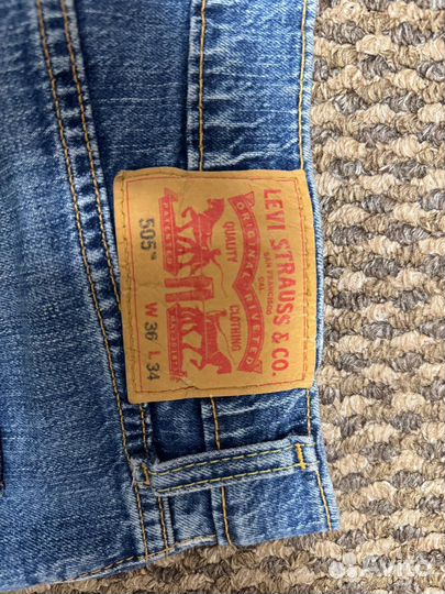Джинсы Levis 505 W36 L34