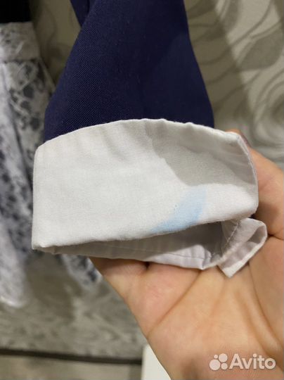 Школьная форма и 2 фартука 128 рост