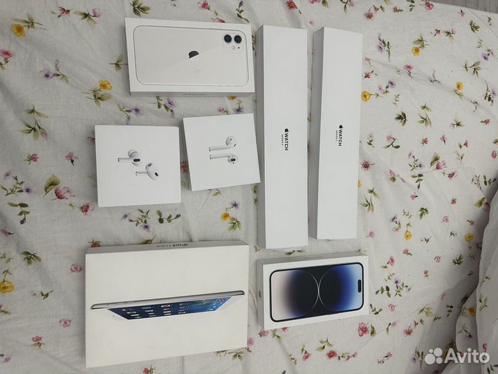 Коробки от техники apple