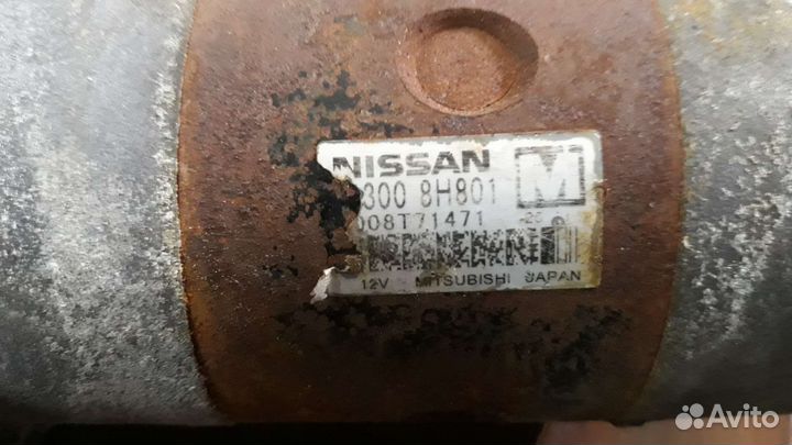 Стартер Nissan Primera p12