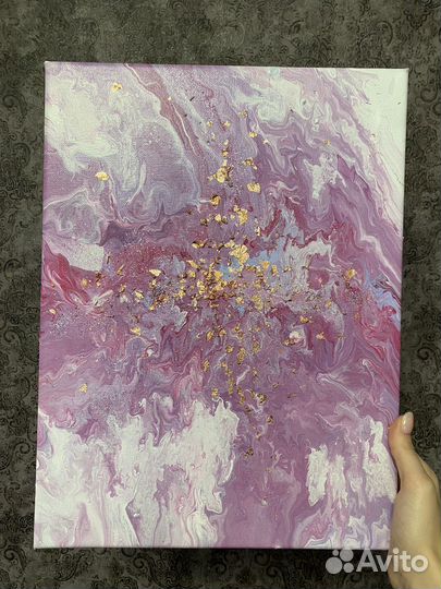 Картина акрилом на холсте