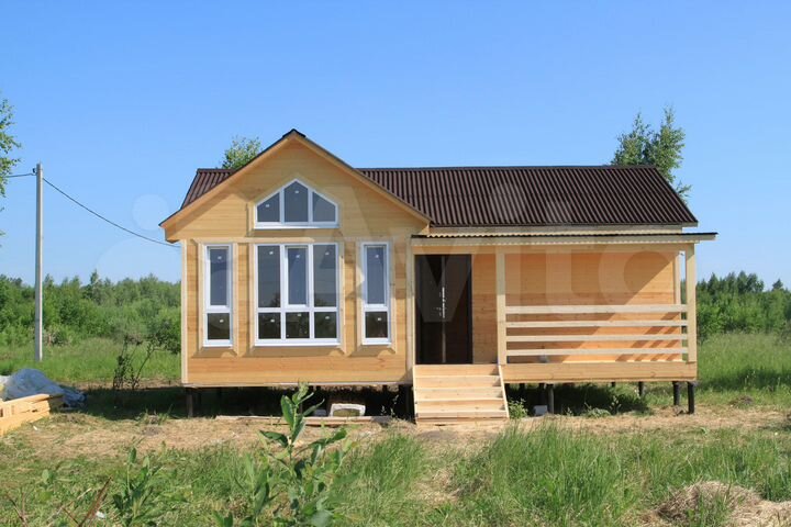 Дом 87 м² на участке 9 сот.