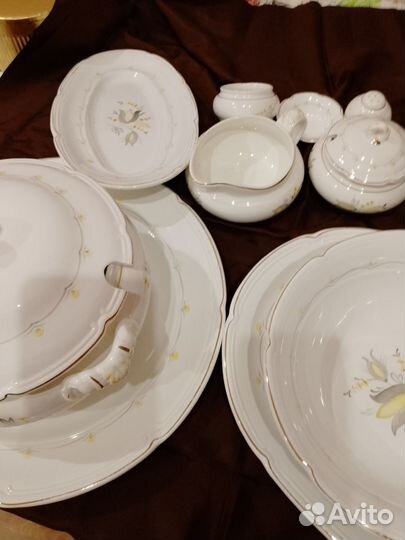 Стол. сервиз, зик Конаково,1959 можно по отдельн