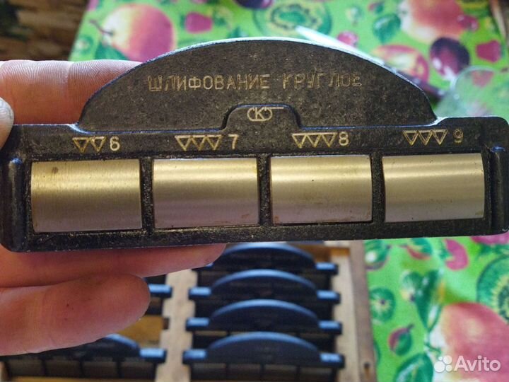 Образцы чистоты поверхности чугун