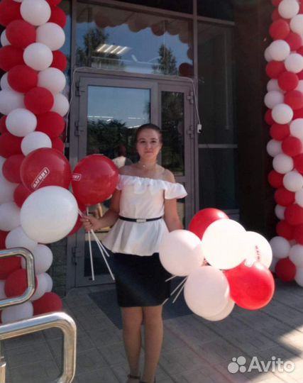 Гелиевые шары на день рождения / гирлянды из шаров