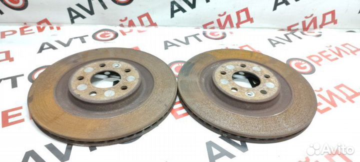Диск тормозной задний Audi A6 4G CGW 18.04.2011