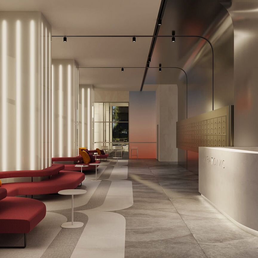 2-к. апартаменты, 49,9 м², 17/33 эт.