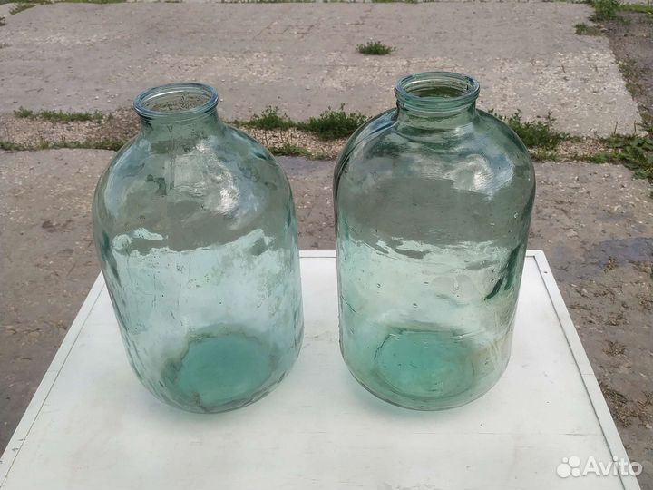 Бутылкь стеклянная 20 литров