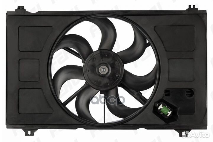 Электровентилятор охлаждения с Кожухом KIA RIO II