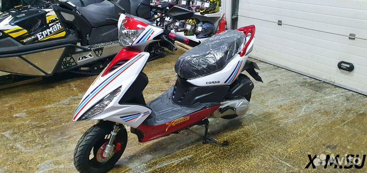 Икс-моторс скутер corsa