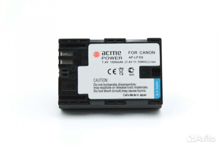 Аккумулятор Canon LP-E6