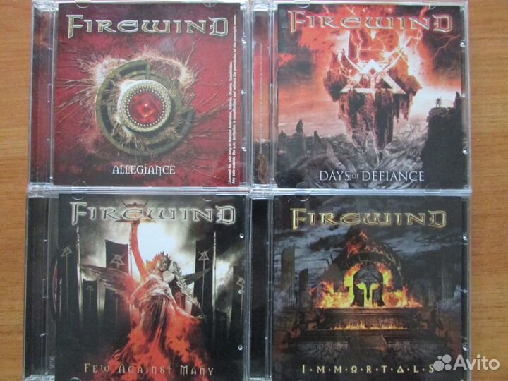Cd диски firewind\ mystic prophecy\shakra\masterp