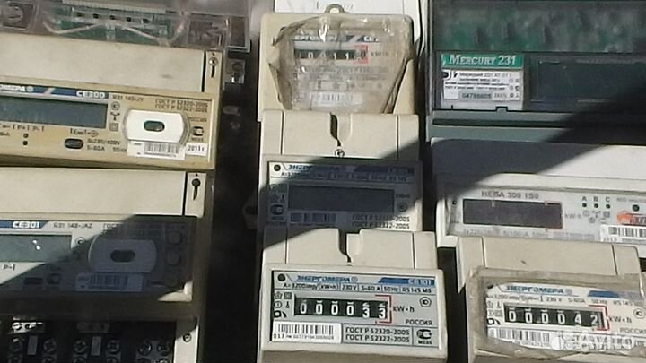 Электросчетчики одно- трехфазные новые И Бу