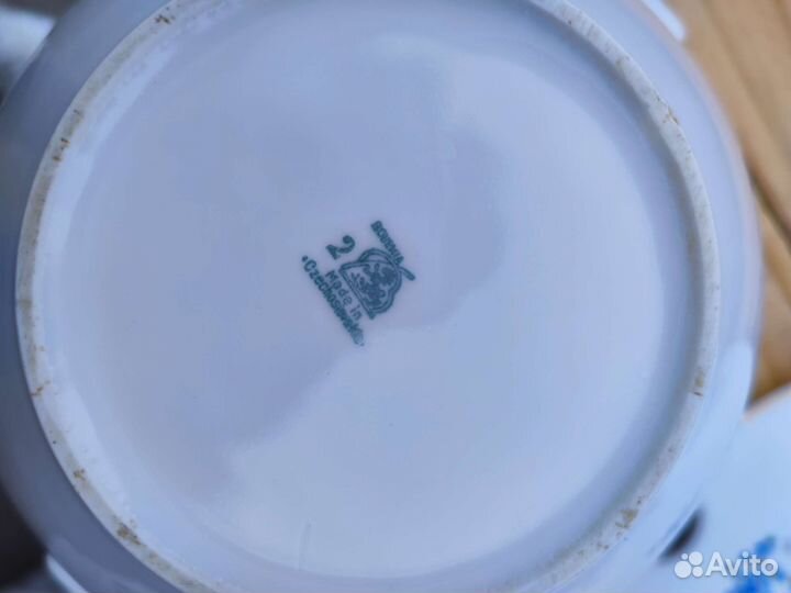 Супница фарфор Богемия Чехословакия