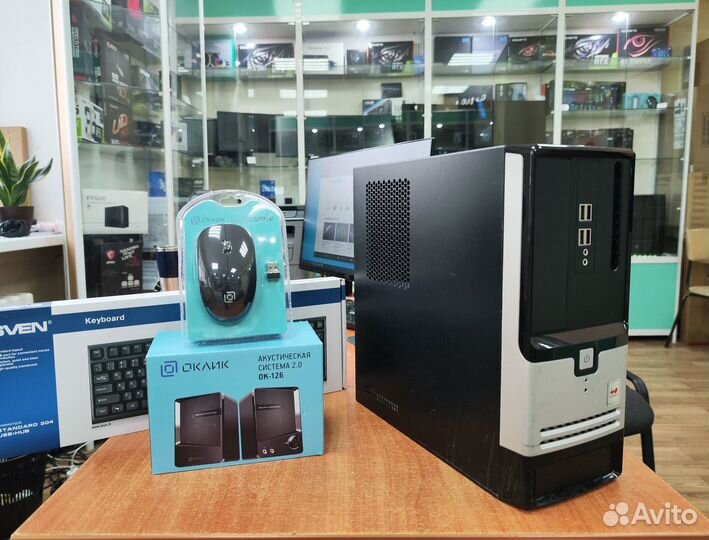 Быстрый пк для дома/офиса Core i5-2400+SSD