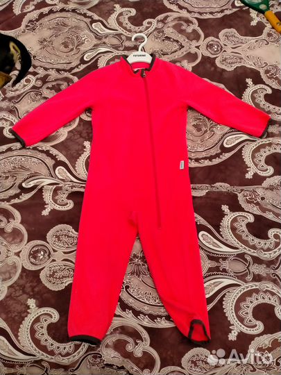 Комбинезон флисовый для девочки размер 92