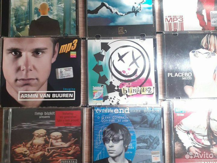 Музыкальные диски CD и mp3