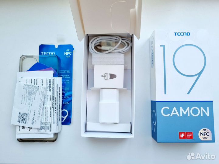 Tecno camon 19 6 128 гб