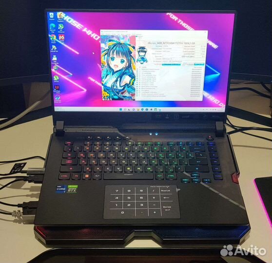 Ноутбук Asus ROG Strix Scar 15 3080ti