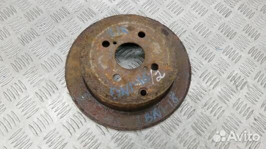 Диск тормозной задний toyota corolla E12 (BNI16LR0