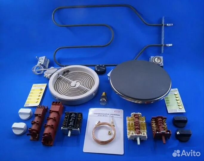 Запчасти для плит Идель, De Luxe, Darina, Gorenje