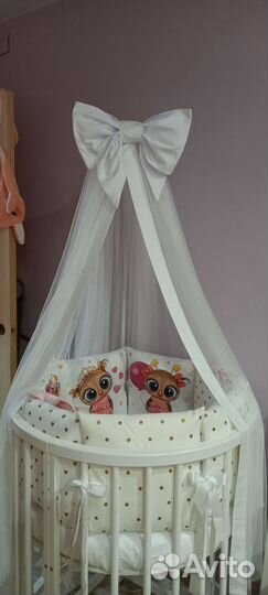 Бортики в детскую кроватку