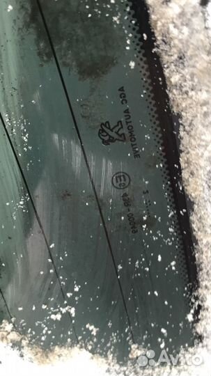 Стекло заднее для Peugeot 408 2012