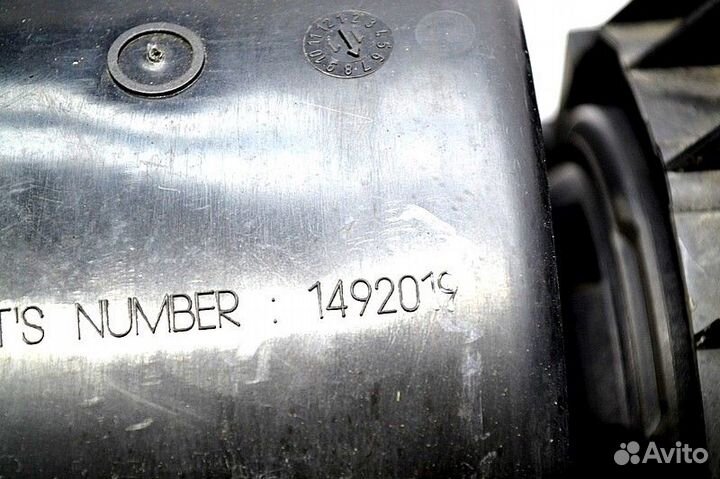 Вентилятор отопления салона scania R-series (01.04