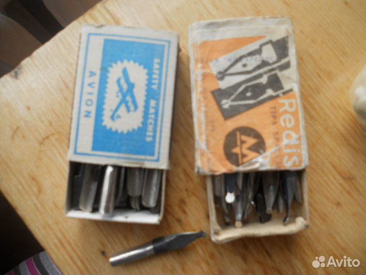 Перья для чернил СССР новые пачки