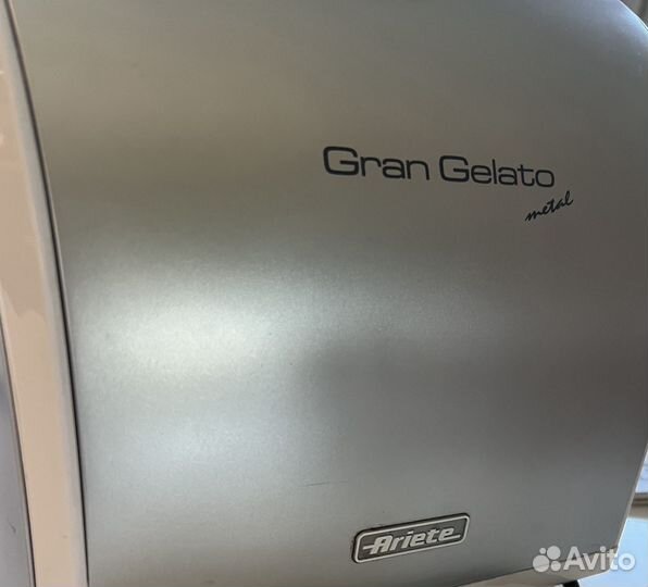 Мороженица Ariete Gran Gelato Metal