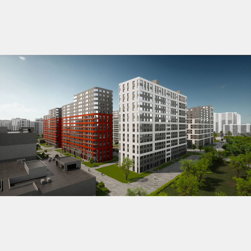 2-к. квартира, 51,3 м², 8/17 эт.