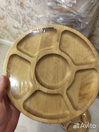 Менажницы из натурального дерева