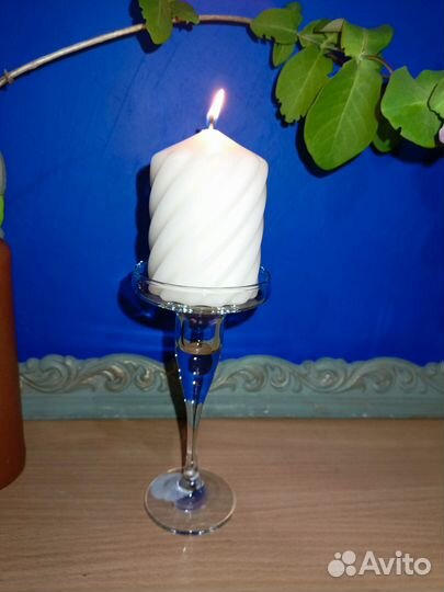 Подсвечник стекло