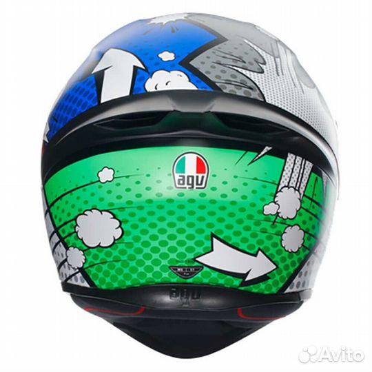 AGV K1 S E2206 Full Face Helmet Bang Matt Italy