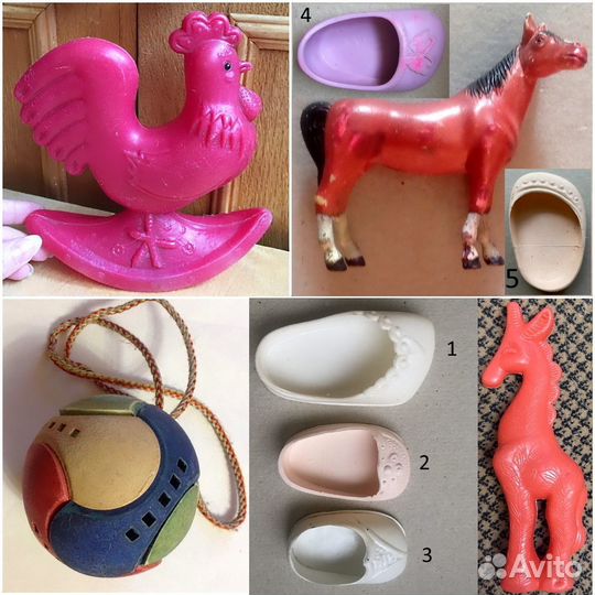 Игрушки СССР (много) 1