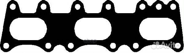 Прокладка выпускного коллектора металлическая 9