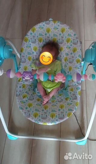 Детские электрические качели