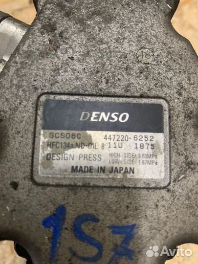 Компрессор кондиционера Toyota Yaris 1.3 2003