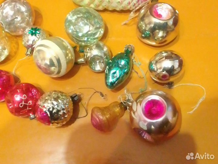 Елочные игрушки СССР одним лотом