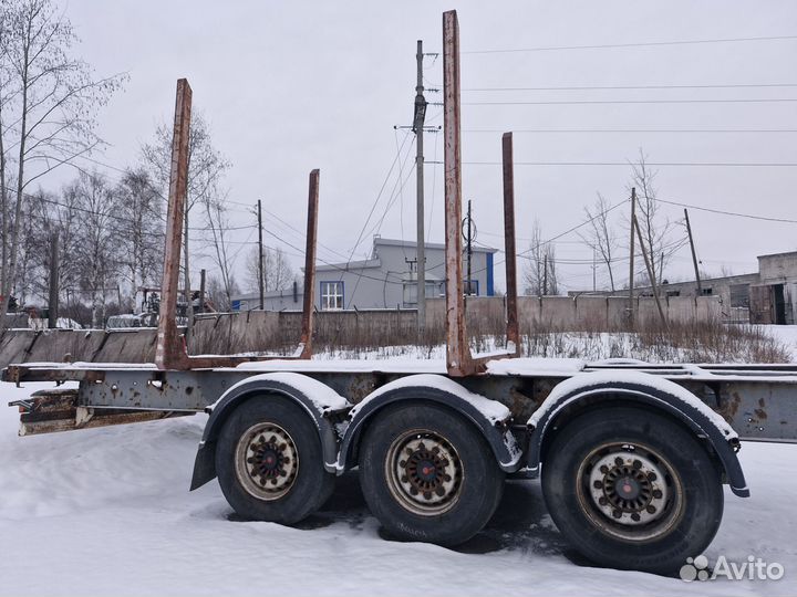 Полуприцеп лесовоз (сортиментовоз) Krone SDP27, 2005