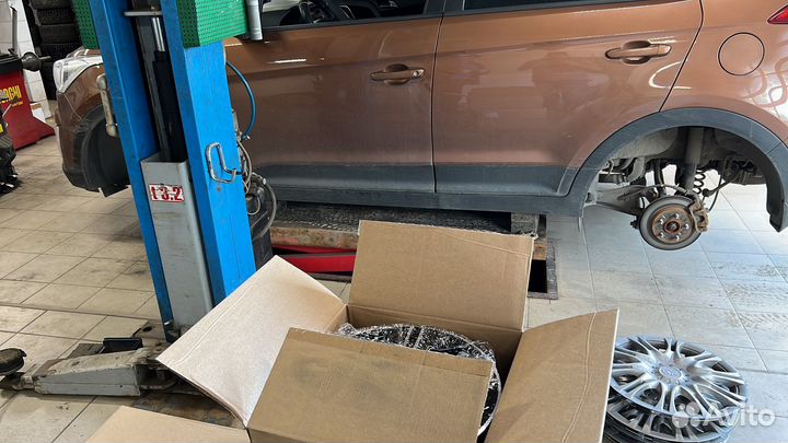 Комплект: диски + колпаки на Hyundai Creta