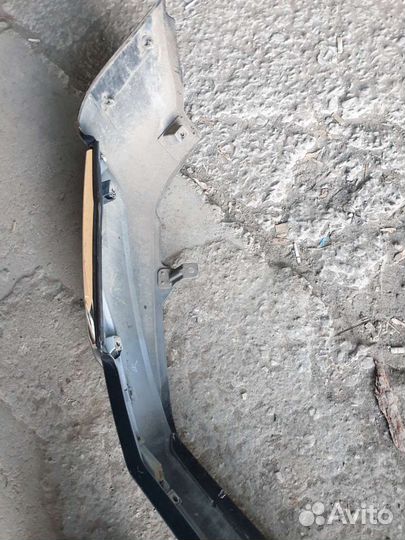 Prado 150 накладка переднего бампера