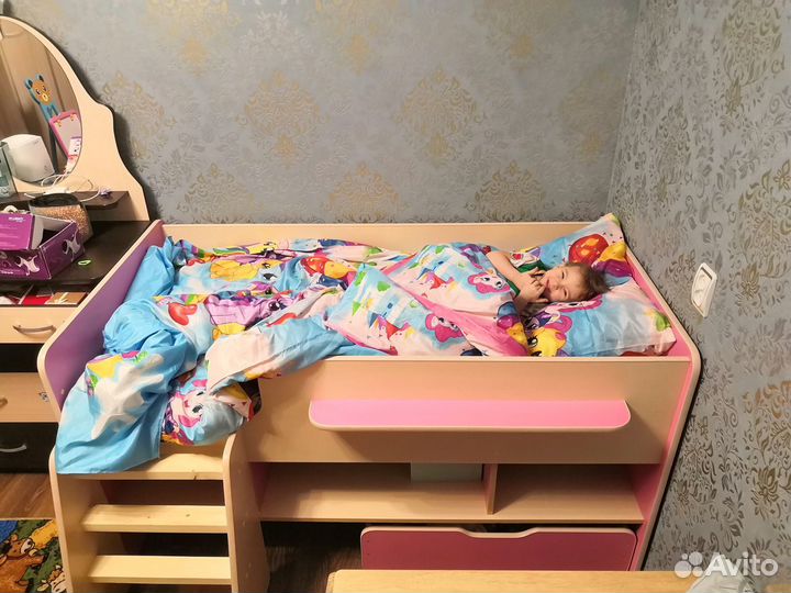 Детская кровать чердак
