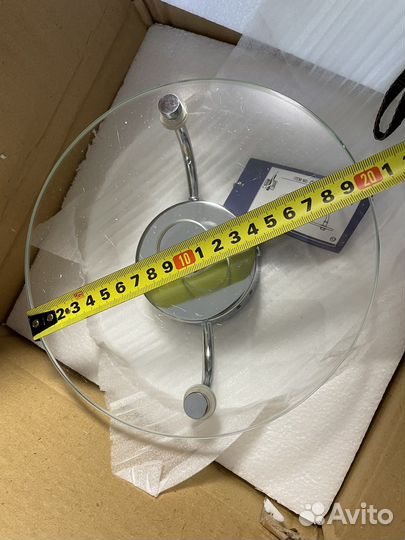 Комплект люстра и бра