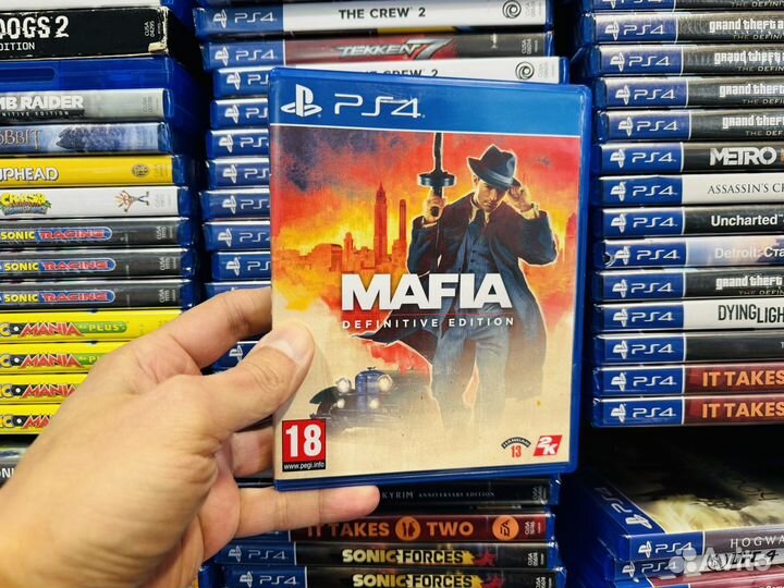 Mafia definitive edition ps4 диск